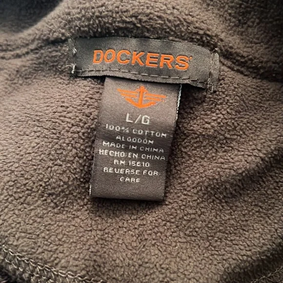 Dockers quarter zip mens sweater - Picture 3 of 4